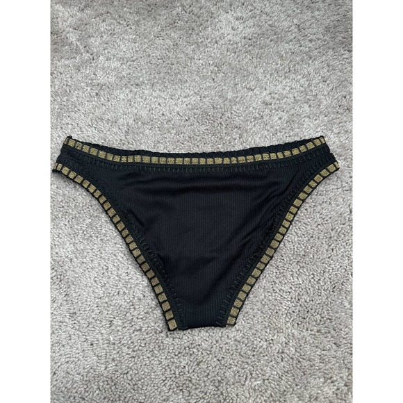 PLATINUM INSPIRED BY SOLANGE FERRARINI Crochet-trim Scoop Swim Bikini Bo… - Picture 12 of 16